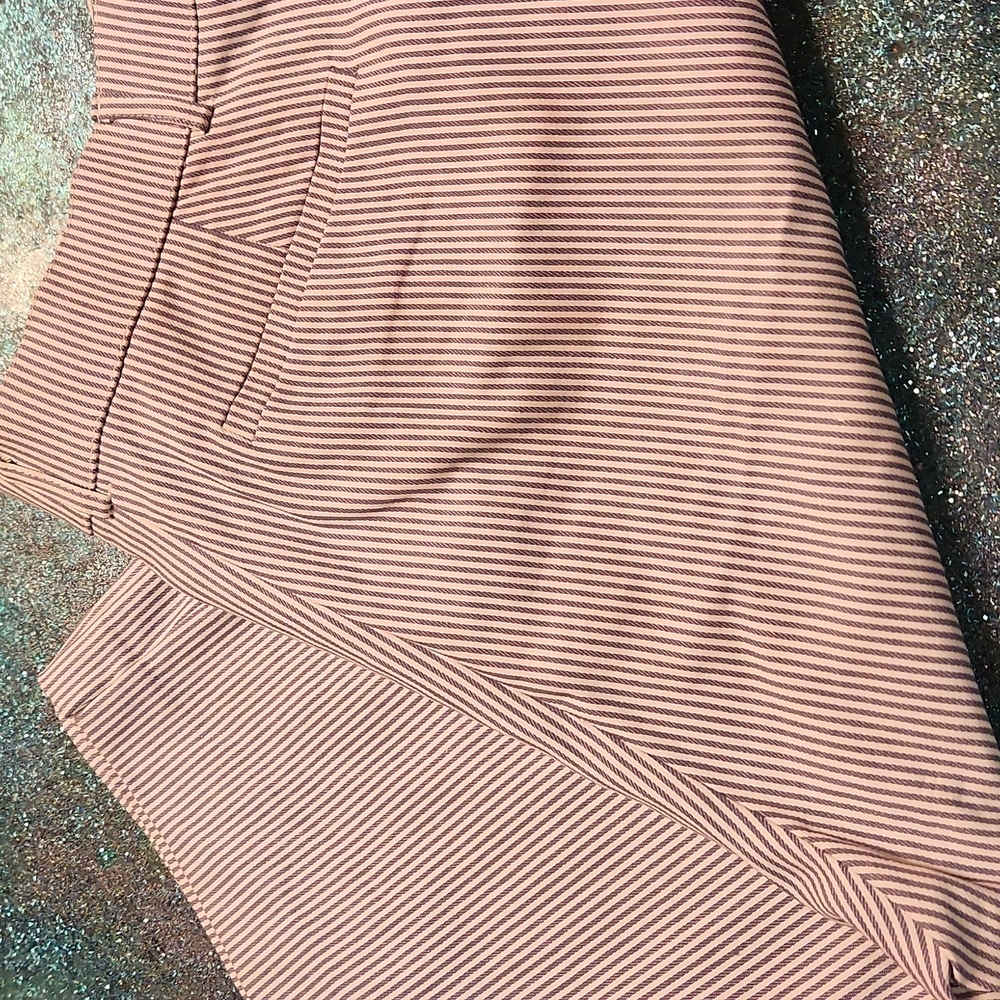 Kim Roger's pin striped shorts